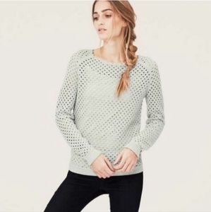 Y2K Loft Open Stitched Sweater Light Purple 💜 Large